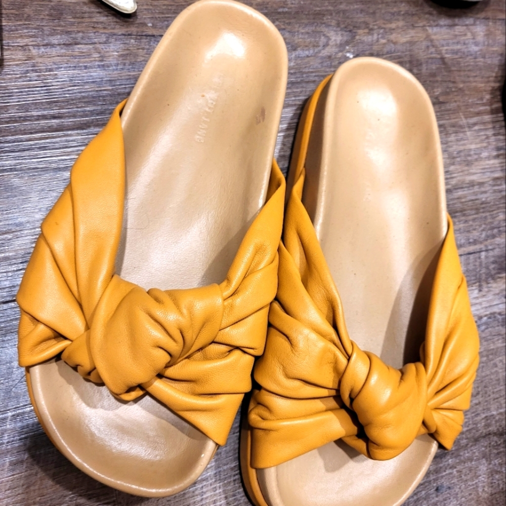 Helmut Lang lambskin slides - Picture 4 of 5